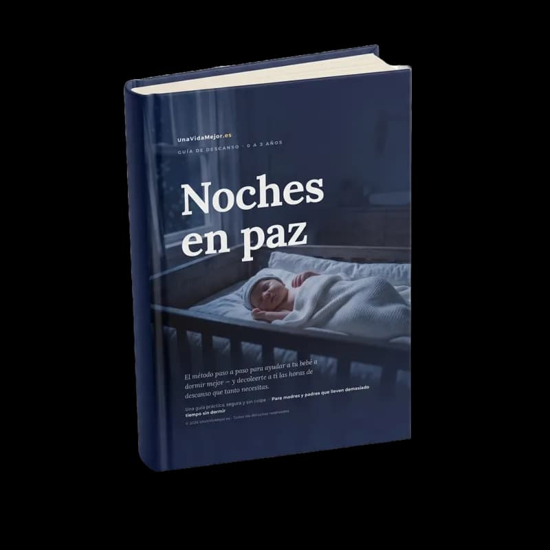 Mockup de la guía Noches en Paz